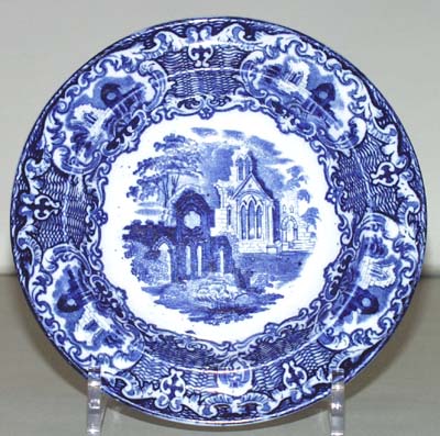 Fruit Saucer with rim c1920s